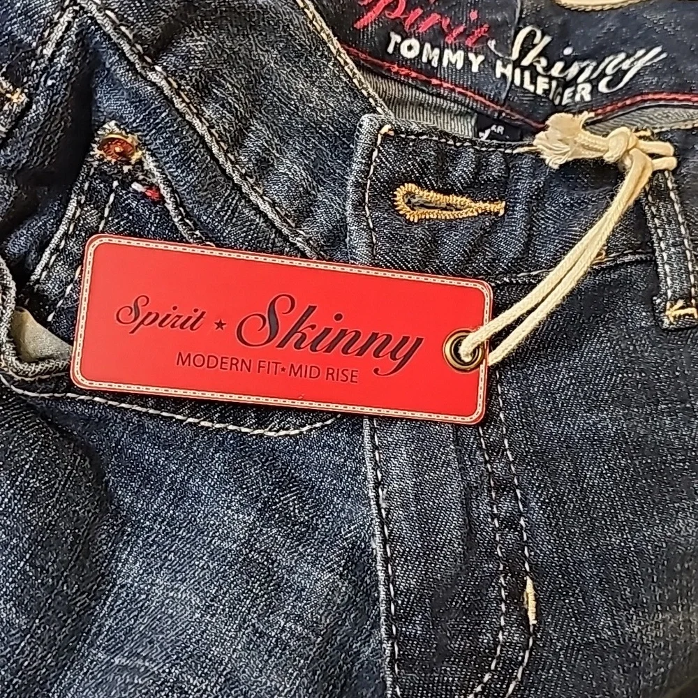NWT Tommy Hilfiger skinny Spirit Mid rise jeans size 6 reg - Picture 10 of 10